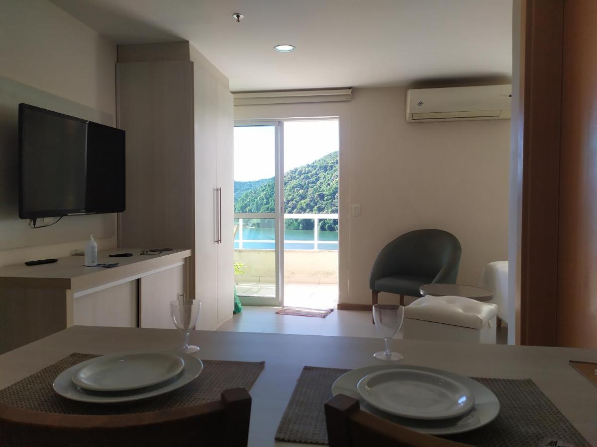망가라치바 Cobertura Com Vista Para O Mar. 아파트 호텔 외부 사진